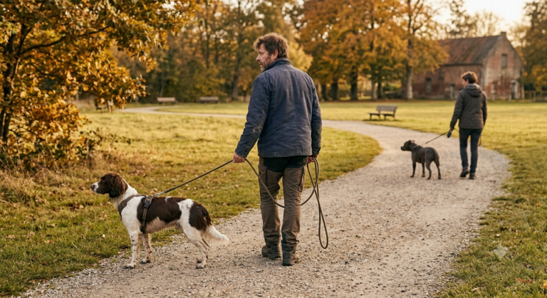 Chien réactif en laisse : comprendre les causes et savoir quoi faire